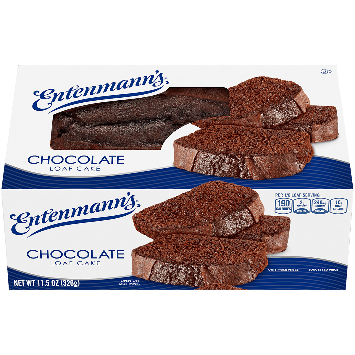 Entenmanns Chocolate Loaf Cake 11.5oz
