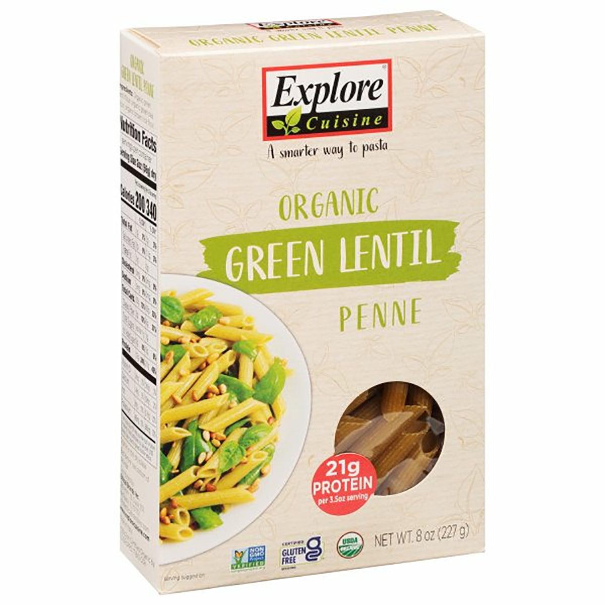 Explore Cuisine Org. Green Lentil Penne