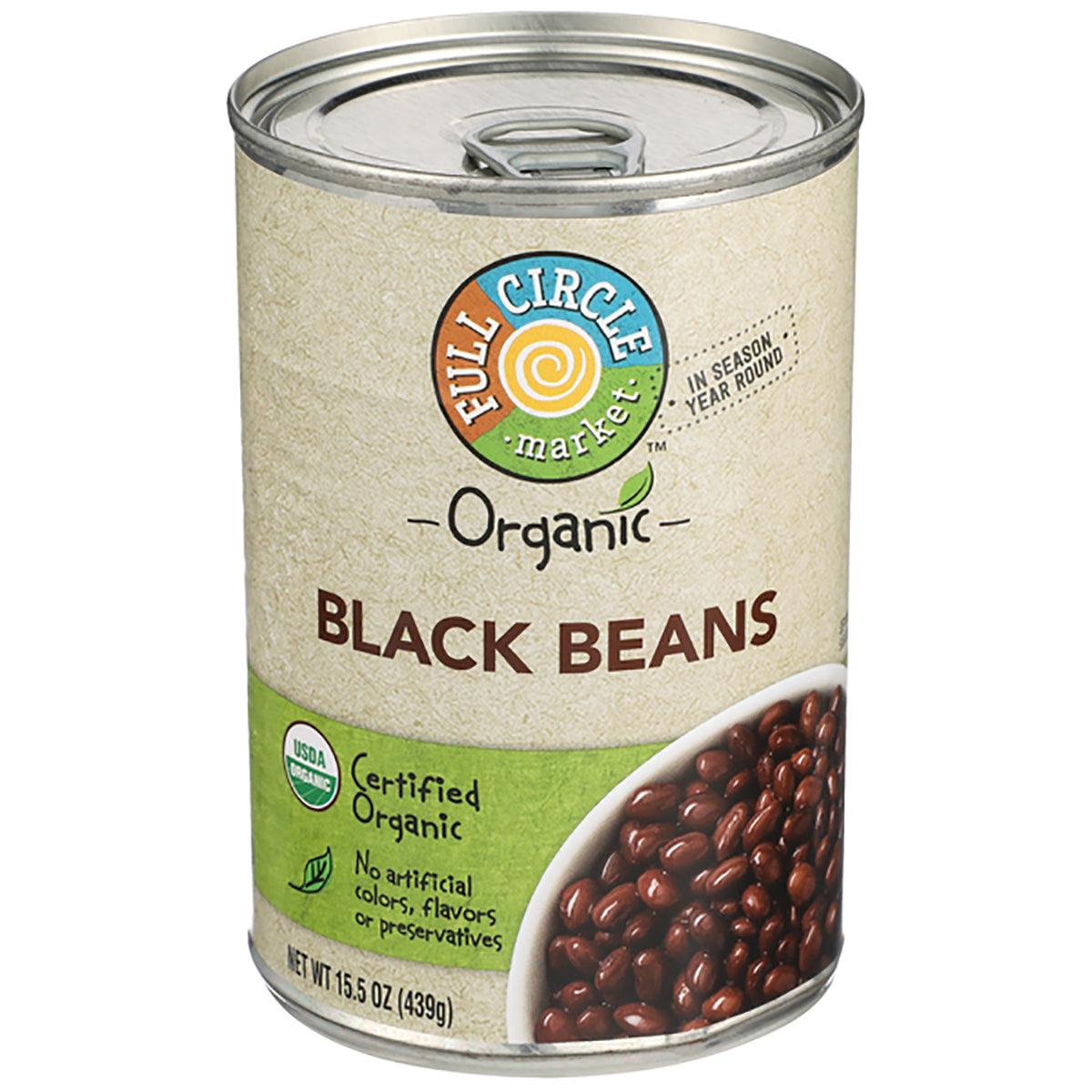 Full Circle Organic Black Beans 15.5oz