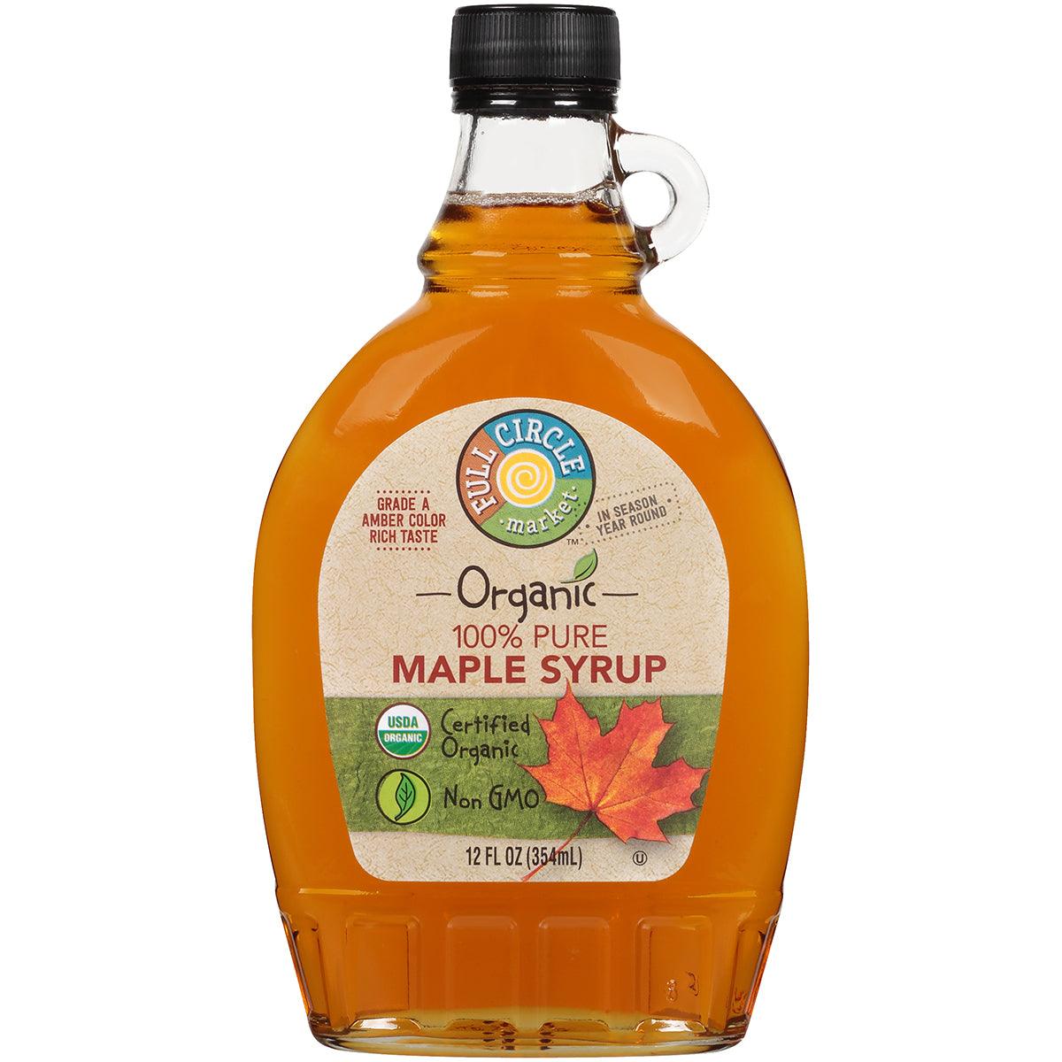 Full Circle Organic Maple Syrup 12floz