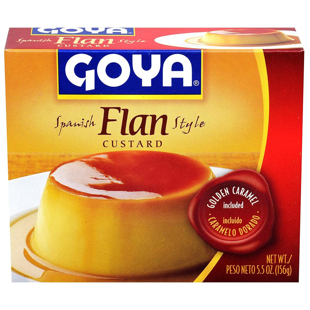 Goya Flan Custard W/Caramel 5.5oz
