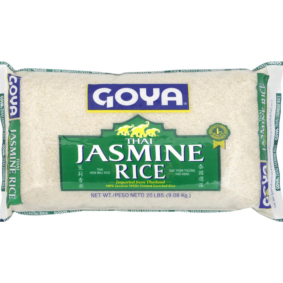 Goya Jasmine Rice 20 lb