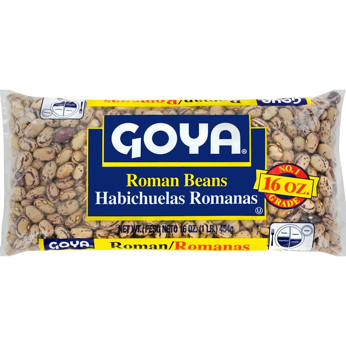 Goya Roman Beans 1lb