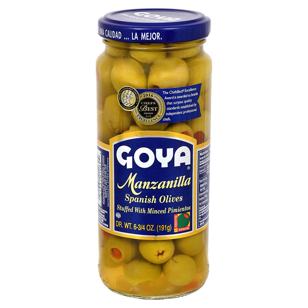 Goya RS Stuffed Pimiento Olives 6.75oz