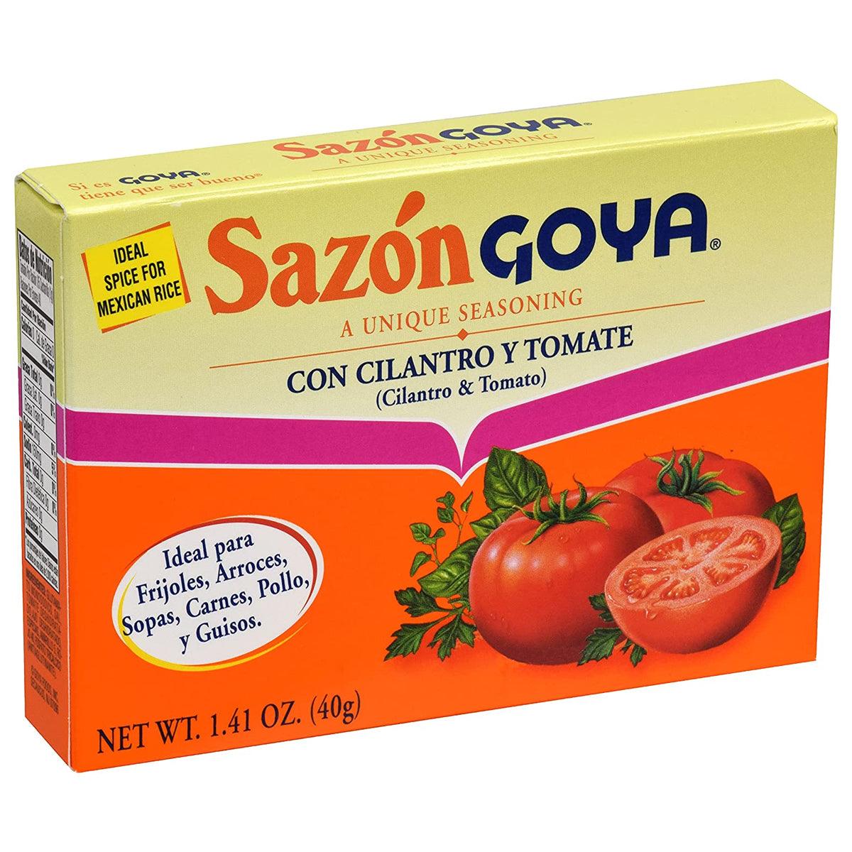 Goya Sazon Cilantro + Tomato 1.41oz