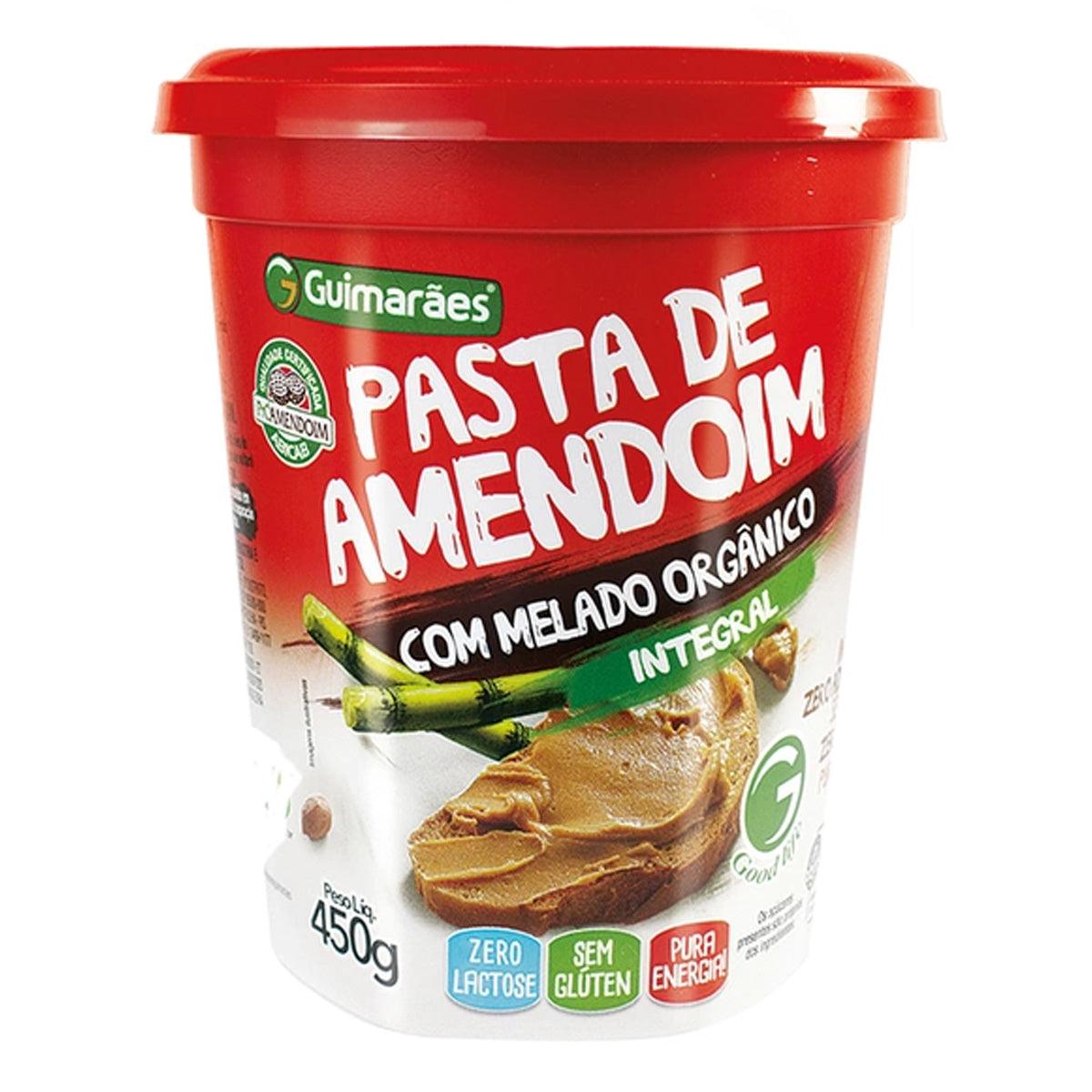 Guimaraes Pasta Amendoim C/Melado Org