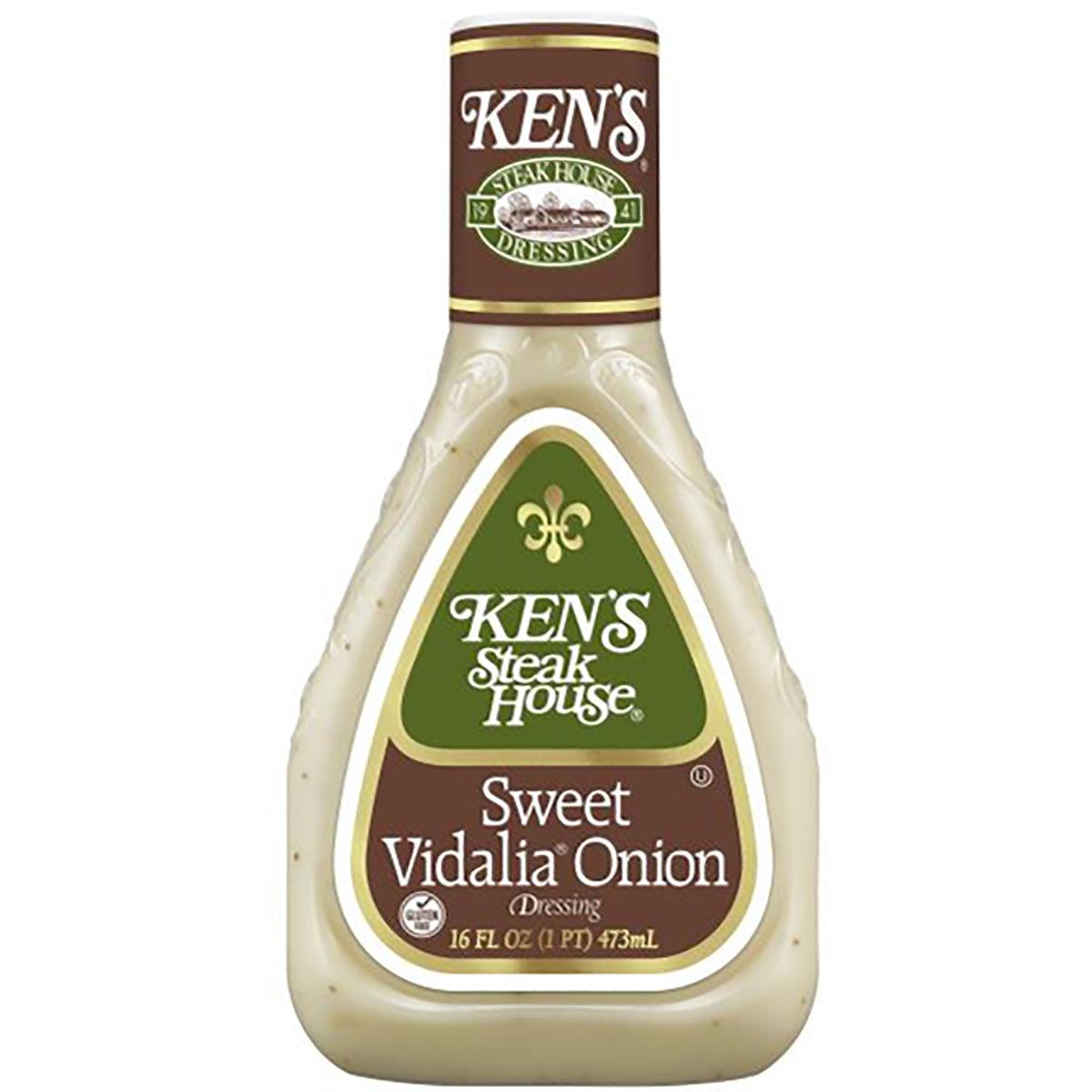 Kens Sweet Vidalia Onion Dressing 16flo