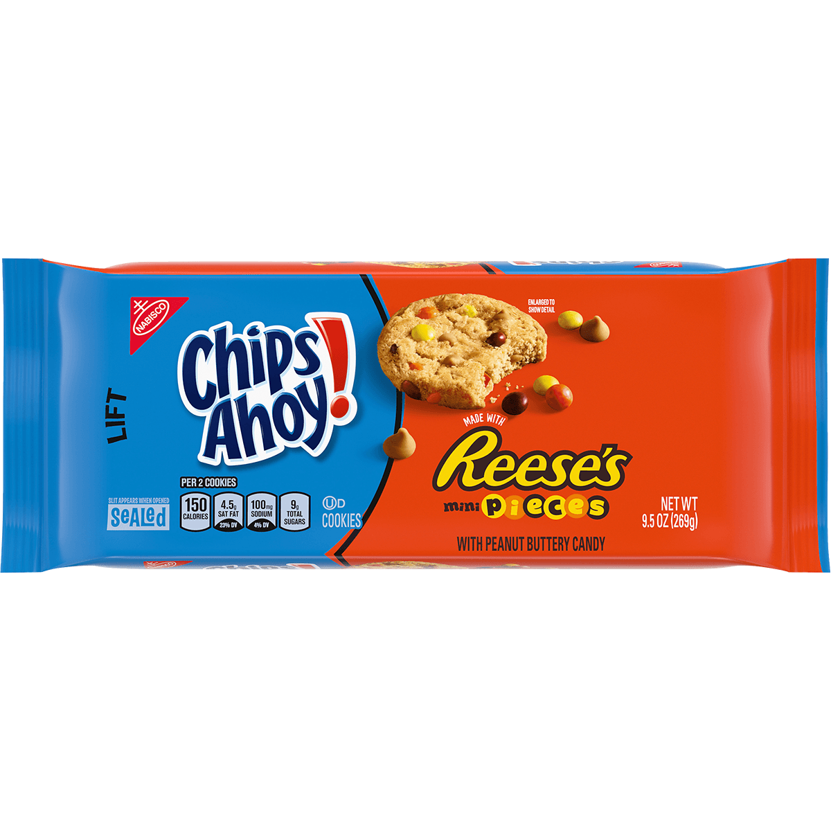 Nabisco Chips Ahoy Reeses Pieces 9.5oz