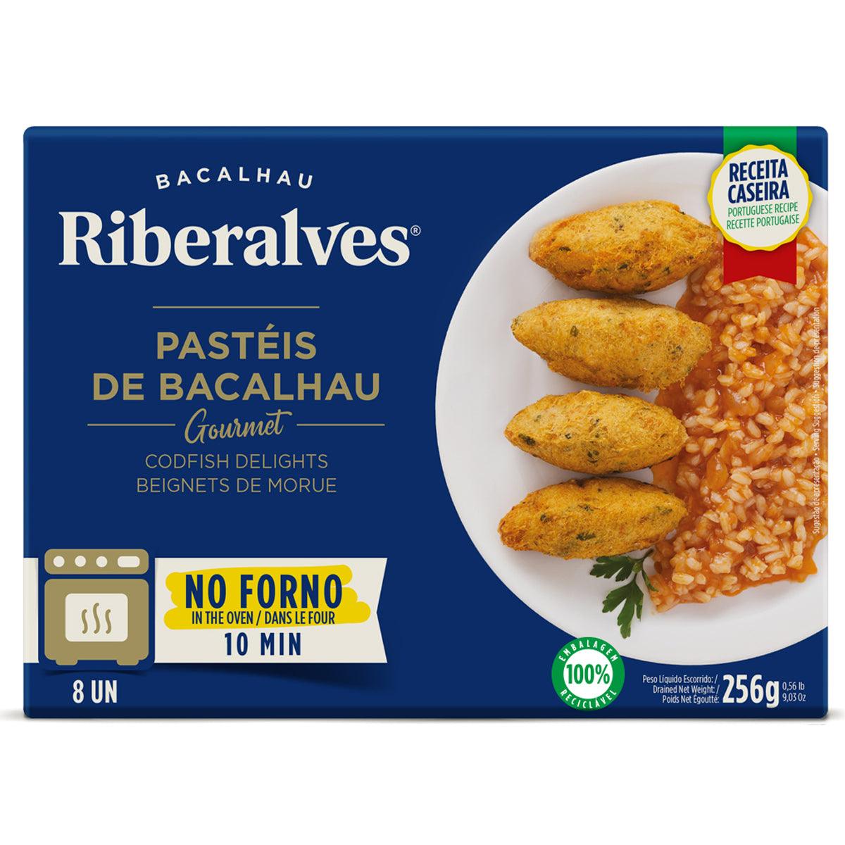 Pasteis de Bacalhau Riberalves 256g