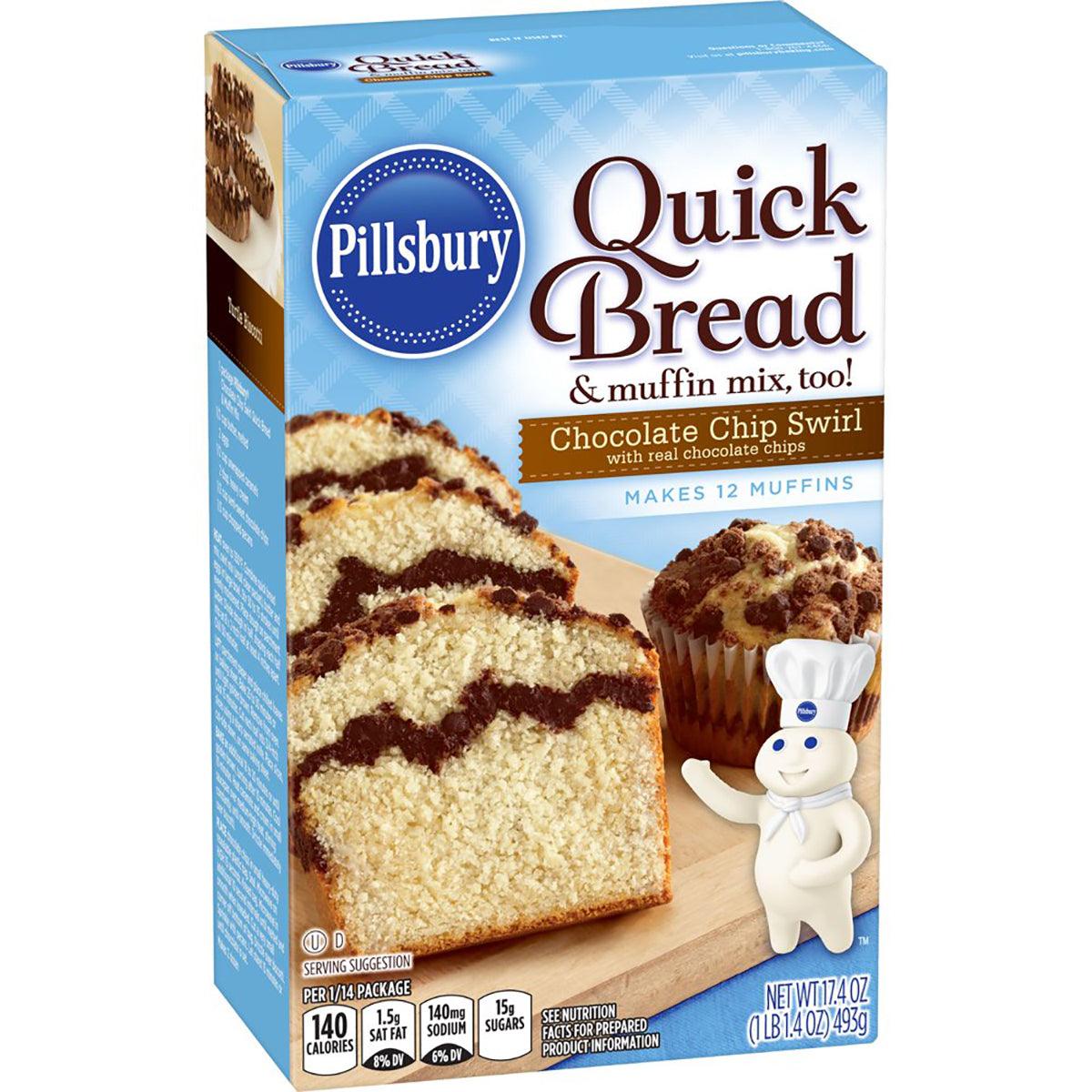 Pillsbury Choc Chip Quick Bread 17.4z
