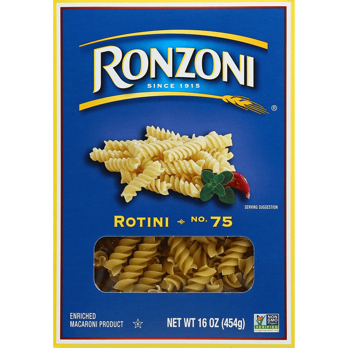 Ronzoni Rotini 75 16oz