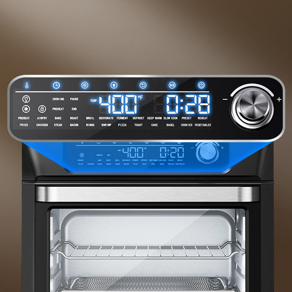 LED displays air fryer oven