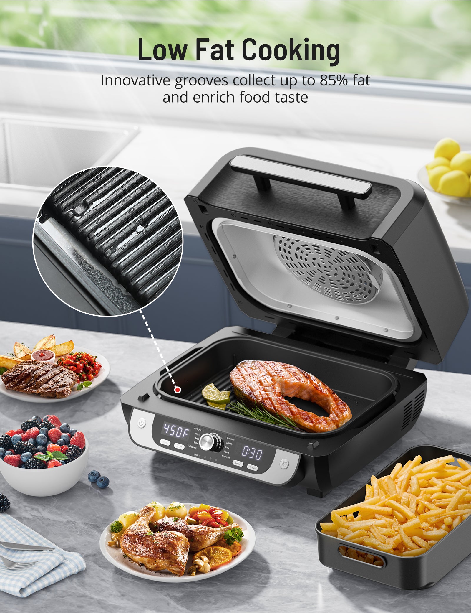 toaster  oven air fryer combo