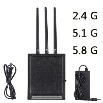 高质量强大的无人机干扰器阻止 Wifi 2.4G 5.1G 5.8G