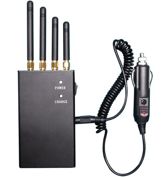 4 Antenna Portable CDMA GSM 3G Mobile Phone Jammer