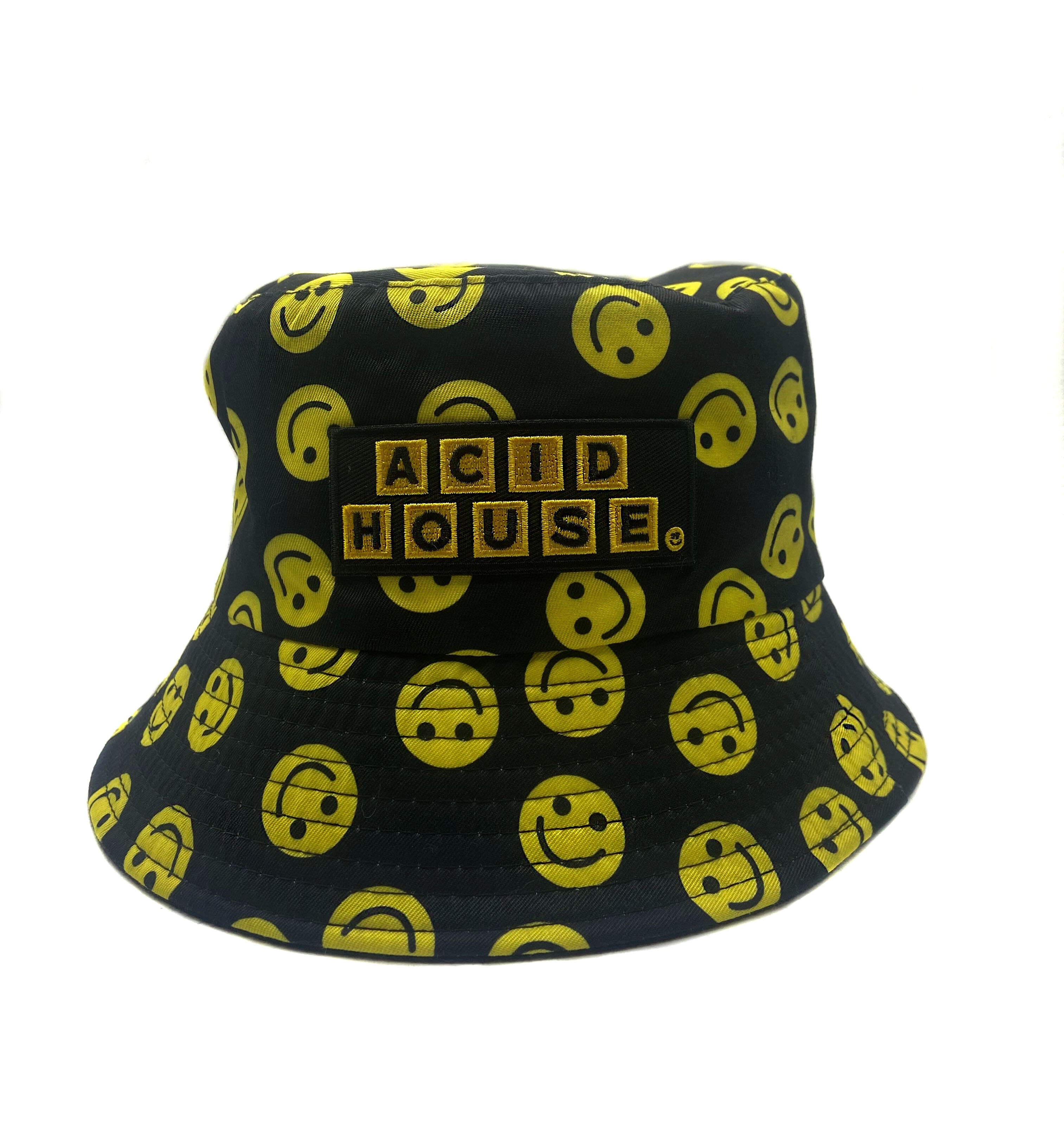 Acid House Smiley Face Bucket Hat