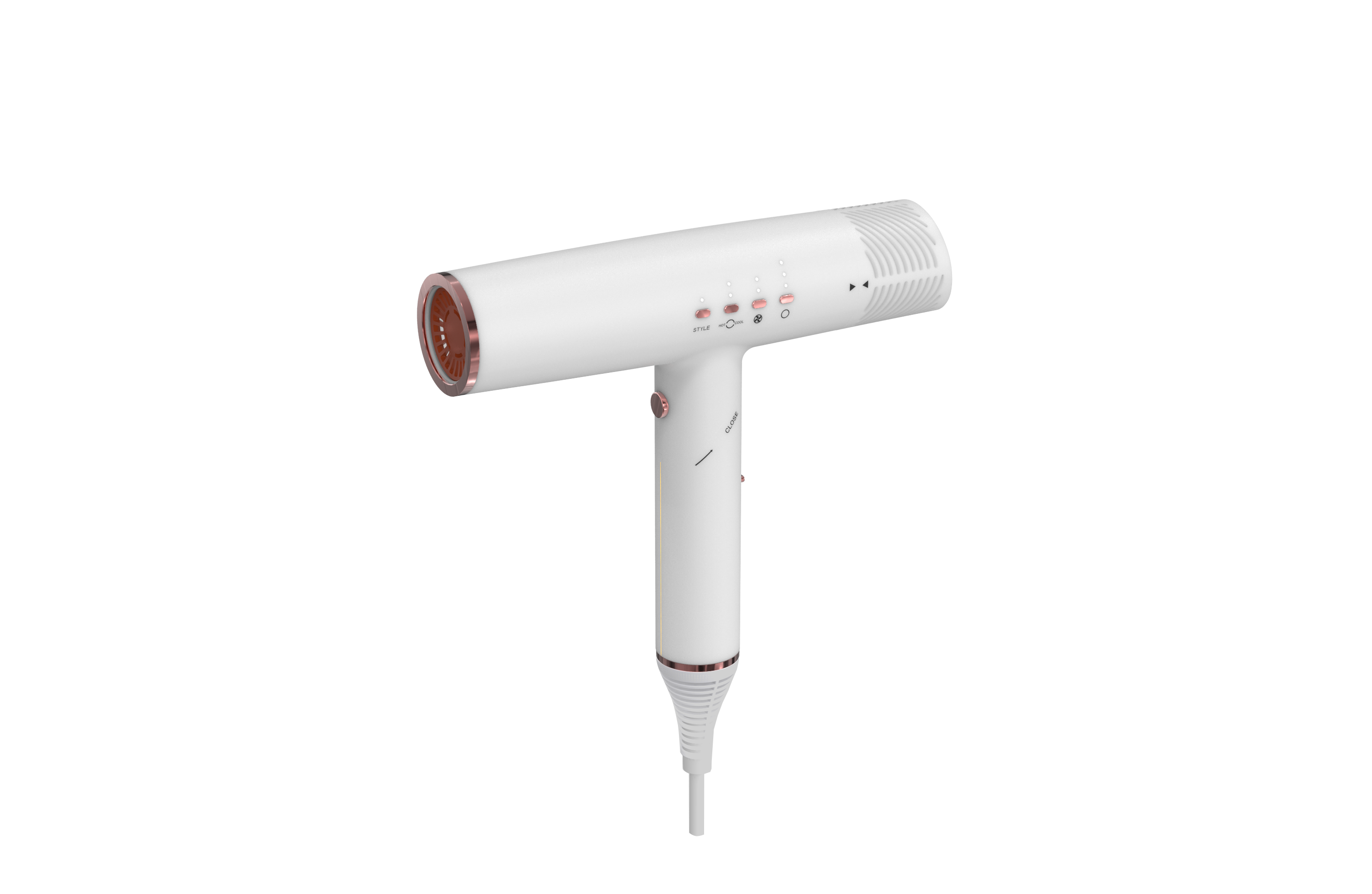 ions brushless motor foldable hair dryer