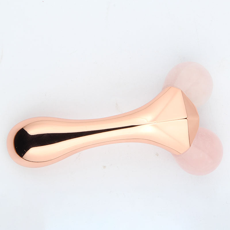 Jade Skin Massager Face Lifting Slim V 3D Face Roller Massager for Anti Aging