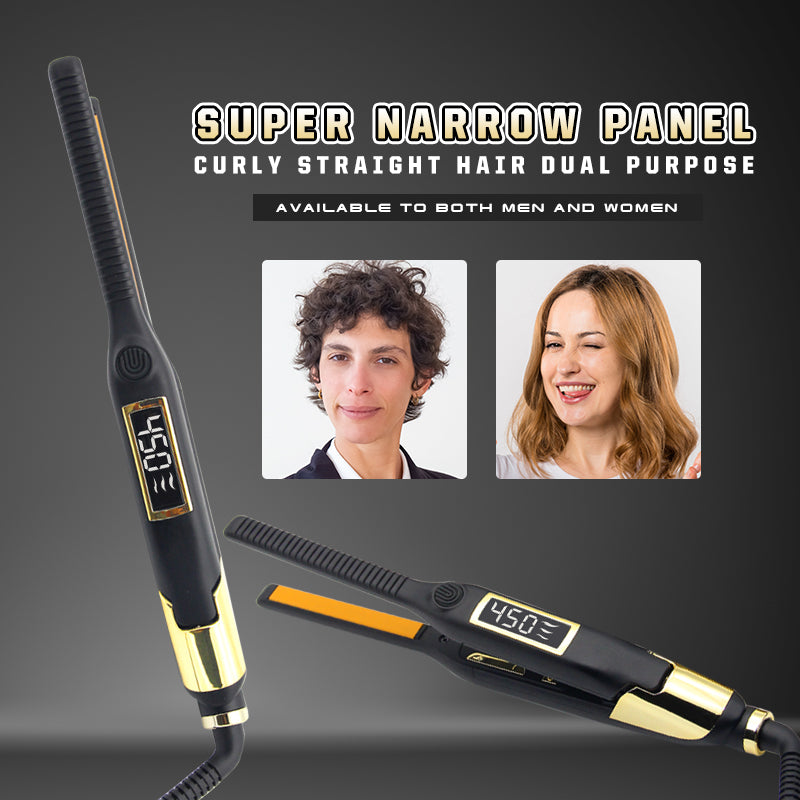 Diamond Instant Black Multi Functional Hot Combs Brush Hair Straightener