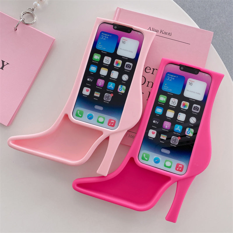 Bella Barbie High Heels Model Anime Cartoon Protective Cover Mobile Phone Case for Iphone 11 12 13 14 Pro Max