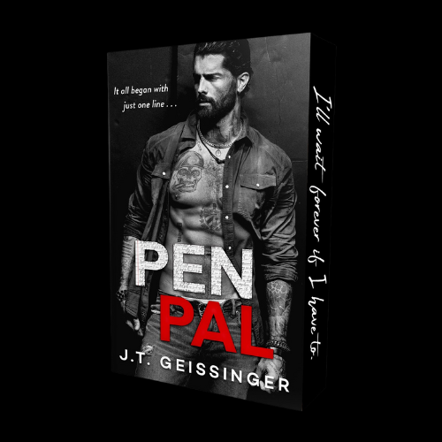 Pen Pal by JT Geissinger, sprayed edge, signed bookplate