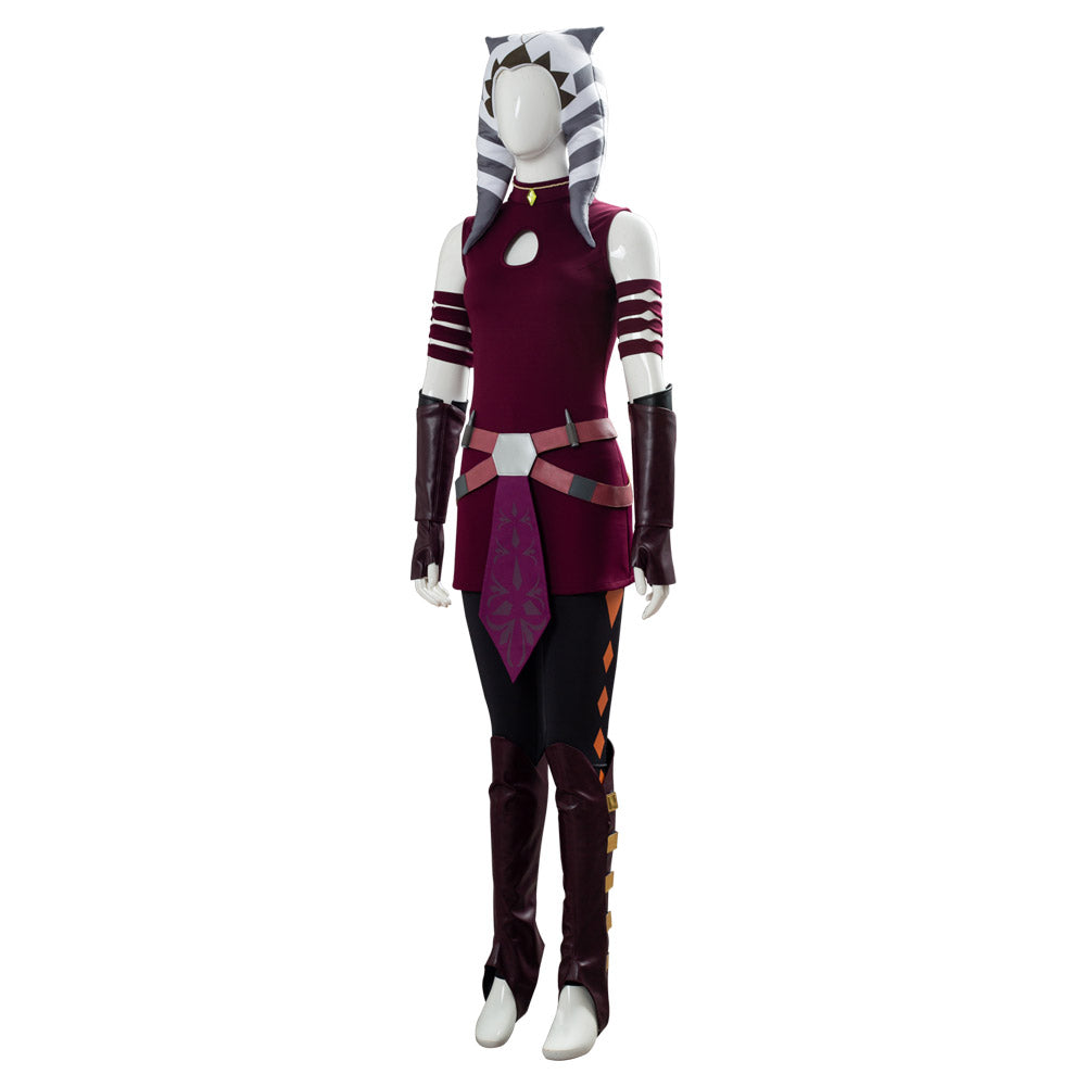 SeeCosplay Ahsoka Tano Halloween Carnival Suit Costume SWCostume