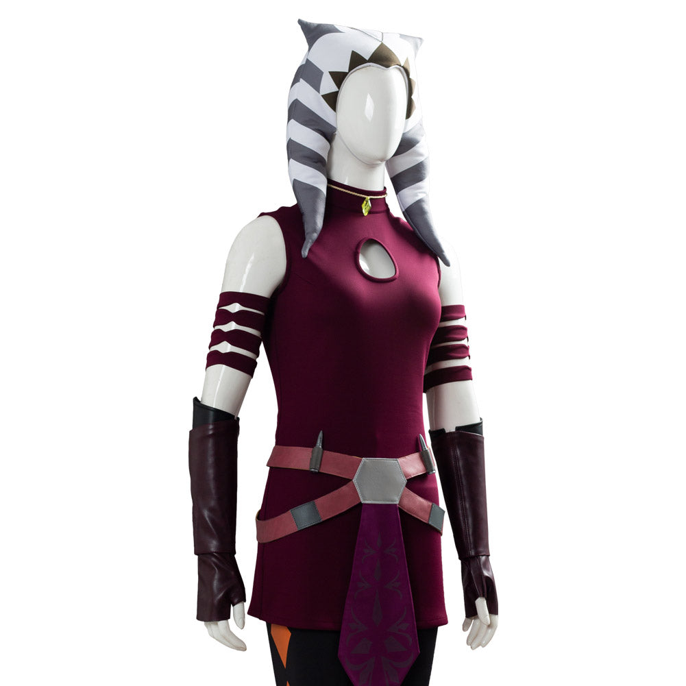 SeeCosplay Ahsoka Tano Halloween Carnival Suit Costume SWCostume