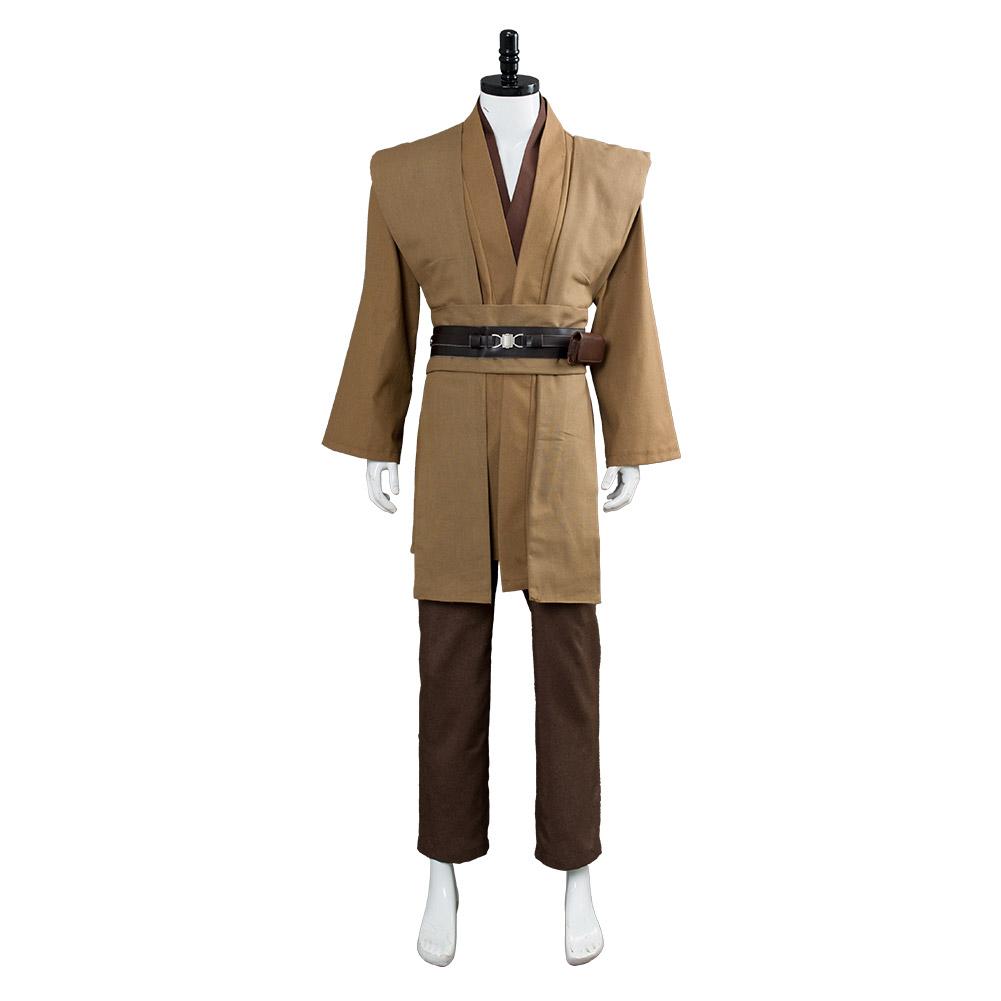 SeeCosplay Obi Wan Kenobi Jedi Costume Brown Version No Cloak SWCostume