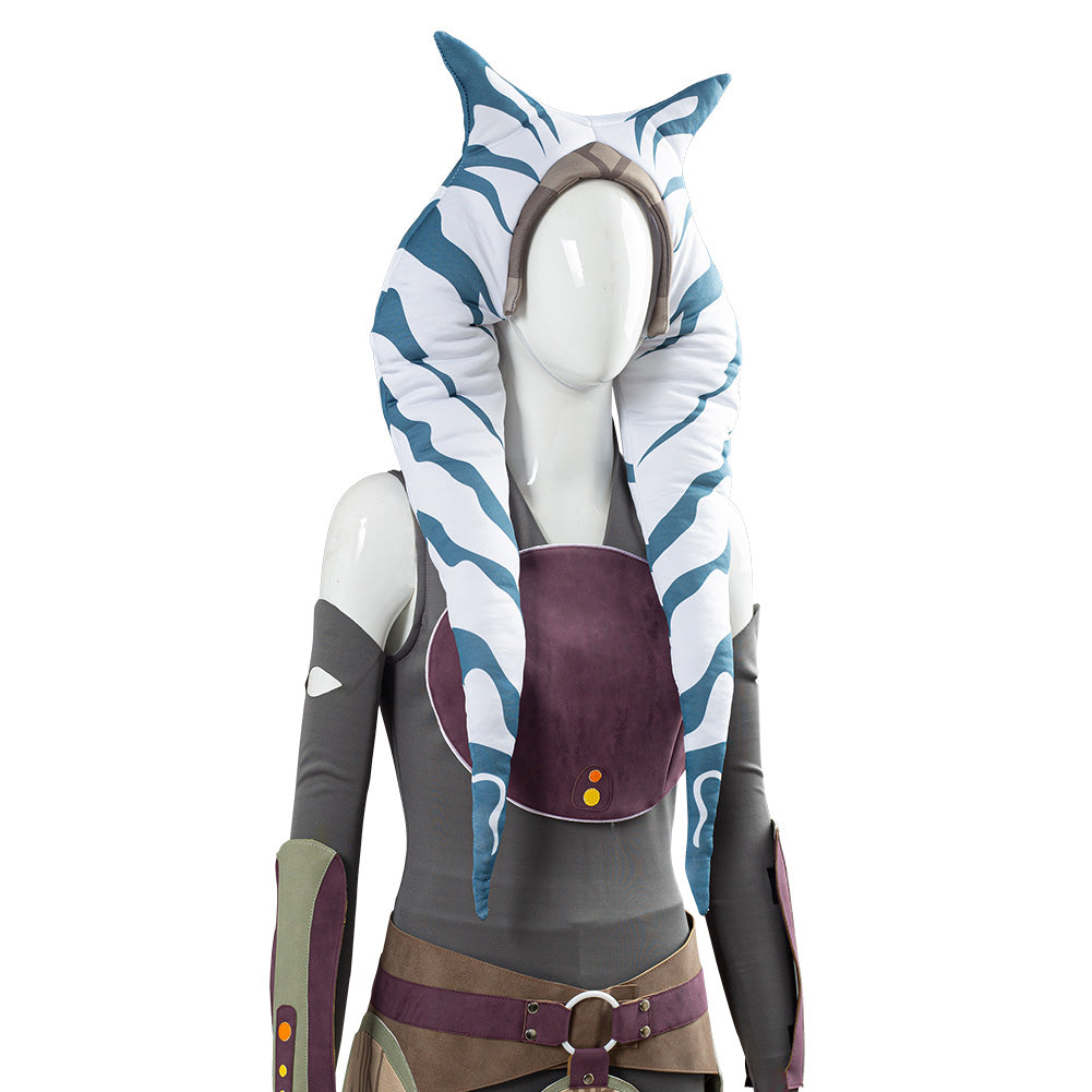 SeeCosplay Ahsoka Tano Women Dress Outfit Halloween Carnival Costume Costume SWCostume