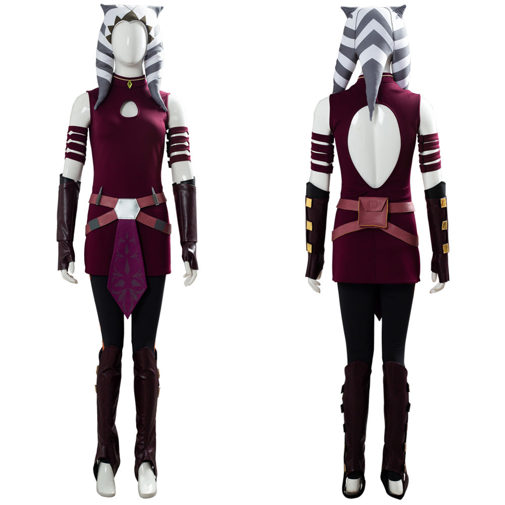 SeeCosplay Ahsoka Tano Halloween Carnival Suit Costume SWCostume