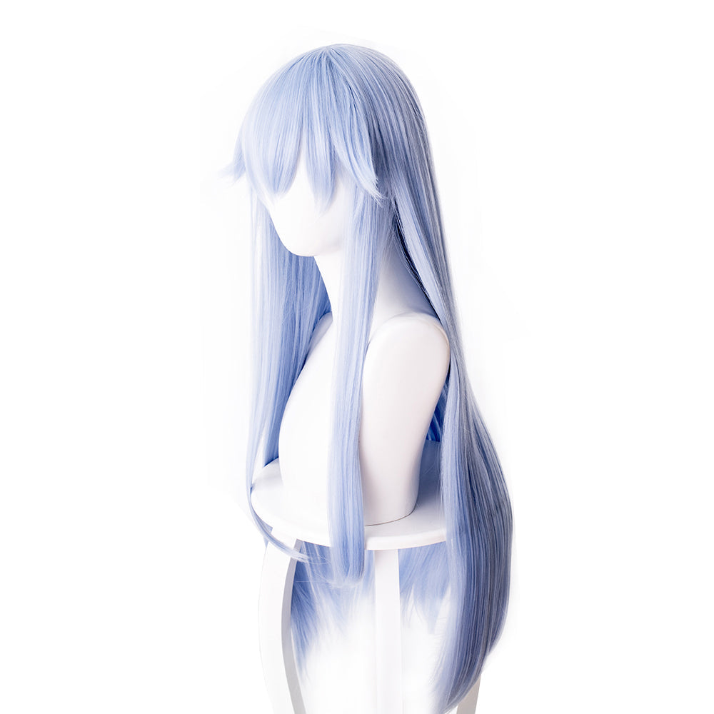 SeeCosplay A Certain Magical Index Season 3 INDEX Cosplay Wig 80cm Blue