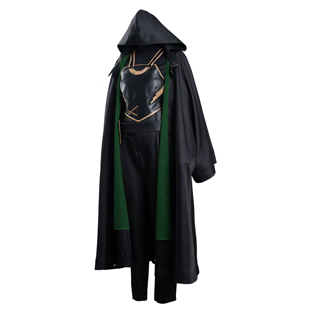 SeeCosplay Sylvie Lady Loki Costume for Halloween Carnival Suit Cosplay Costume