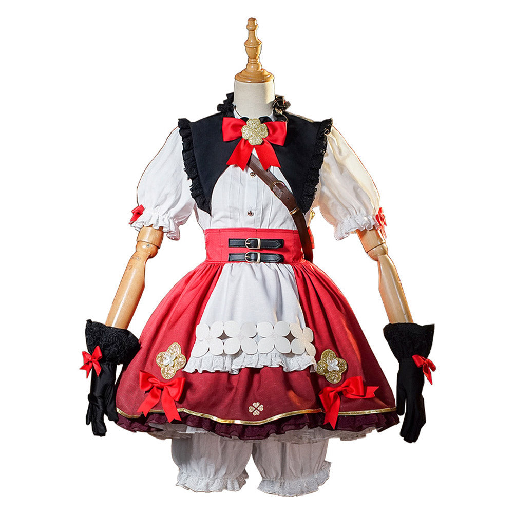 SeeCosplay Genshin Impact Klee Costume Outfits for Halloween Carnival Cosplay Costume