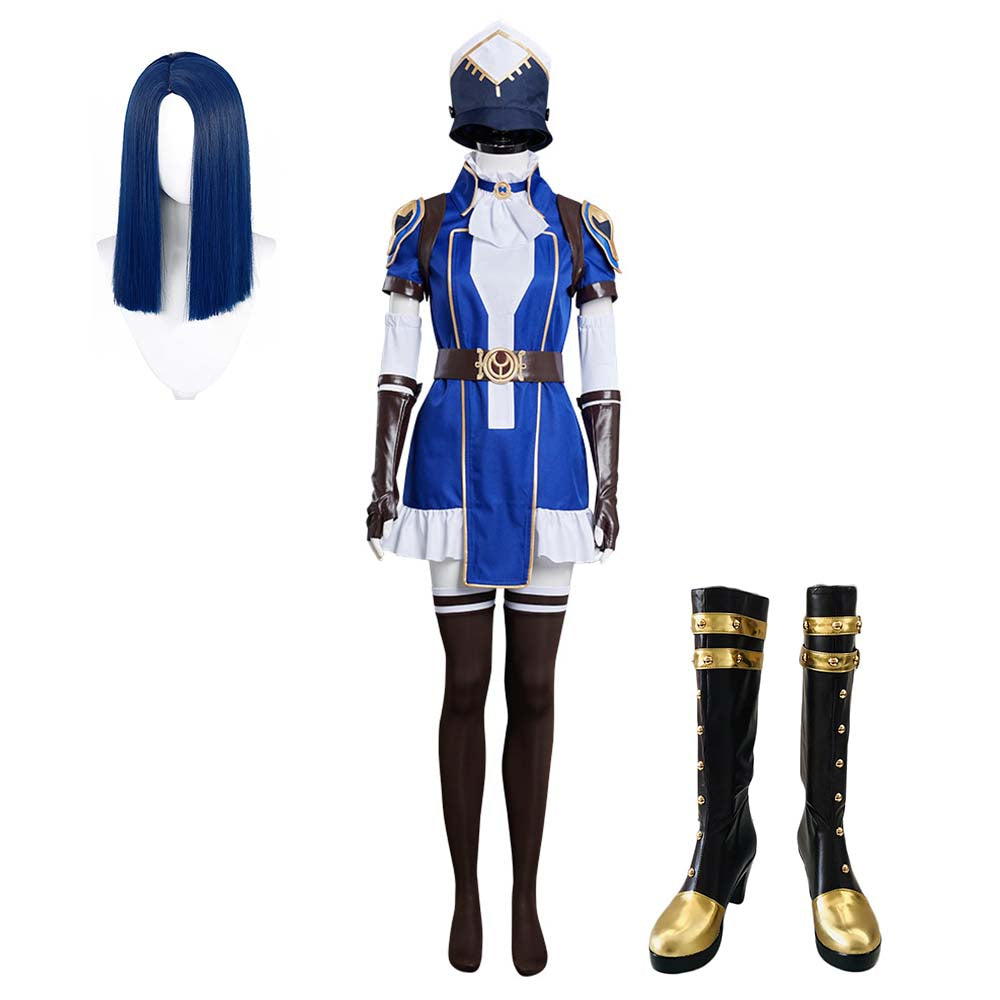 SeeCosplay Arcane: League of Legends LOL Caitlyn the Sheriff of Piltover Cosplay Costume