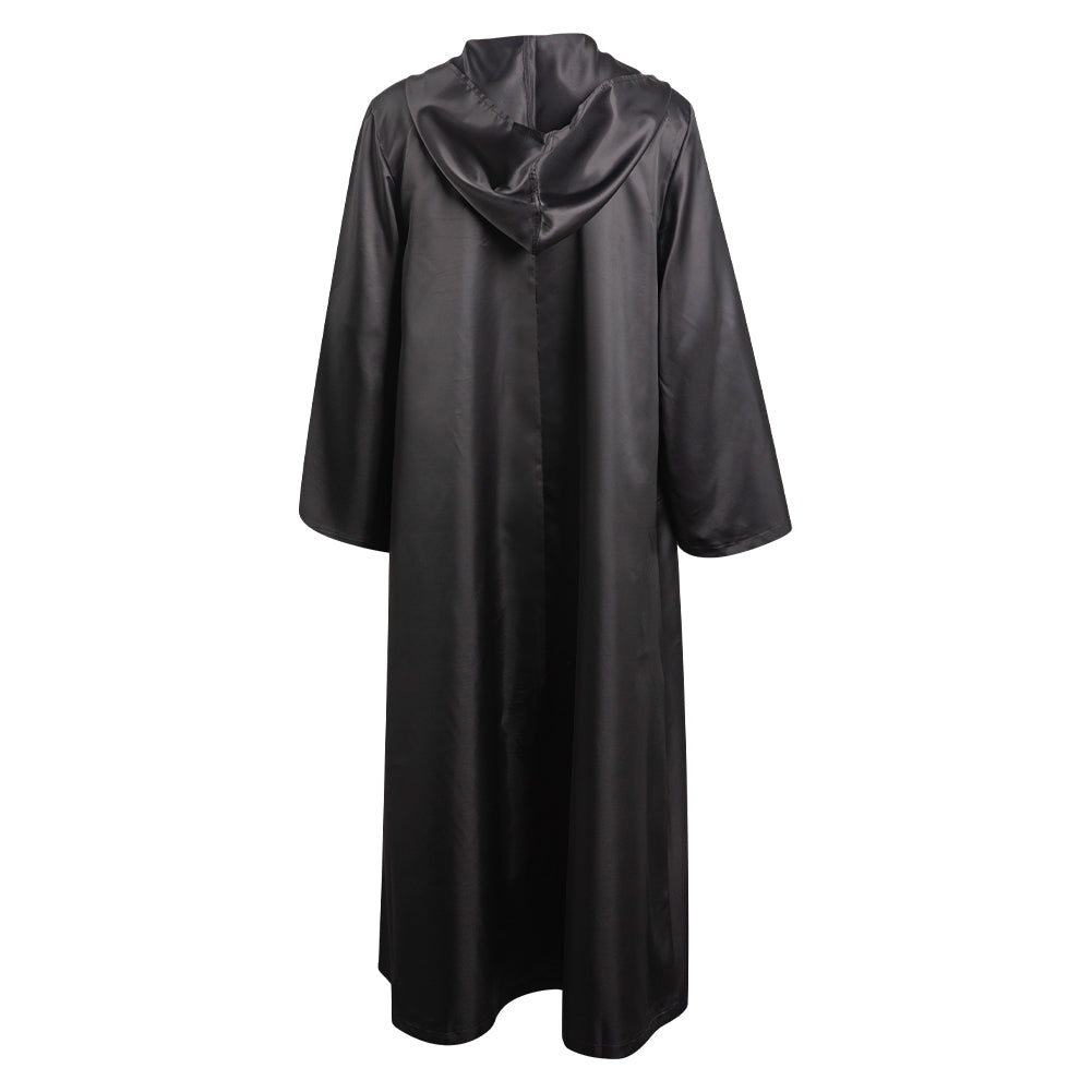 SeeCosplay Jedi Knight Costume Black Cloak Robe Only Halloween Carnival Suit SWCostume