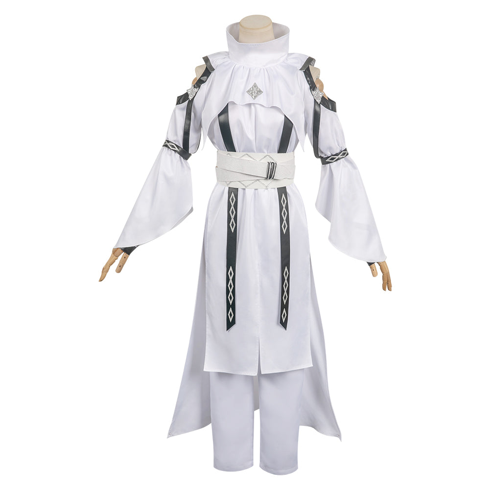 SeeCosplay Final Fantasy White Limbo Chiton Of Healing Pand?monium Set Outfits Cosplay Costume Halloween Carnival Suit