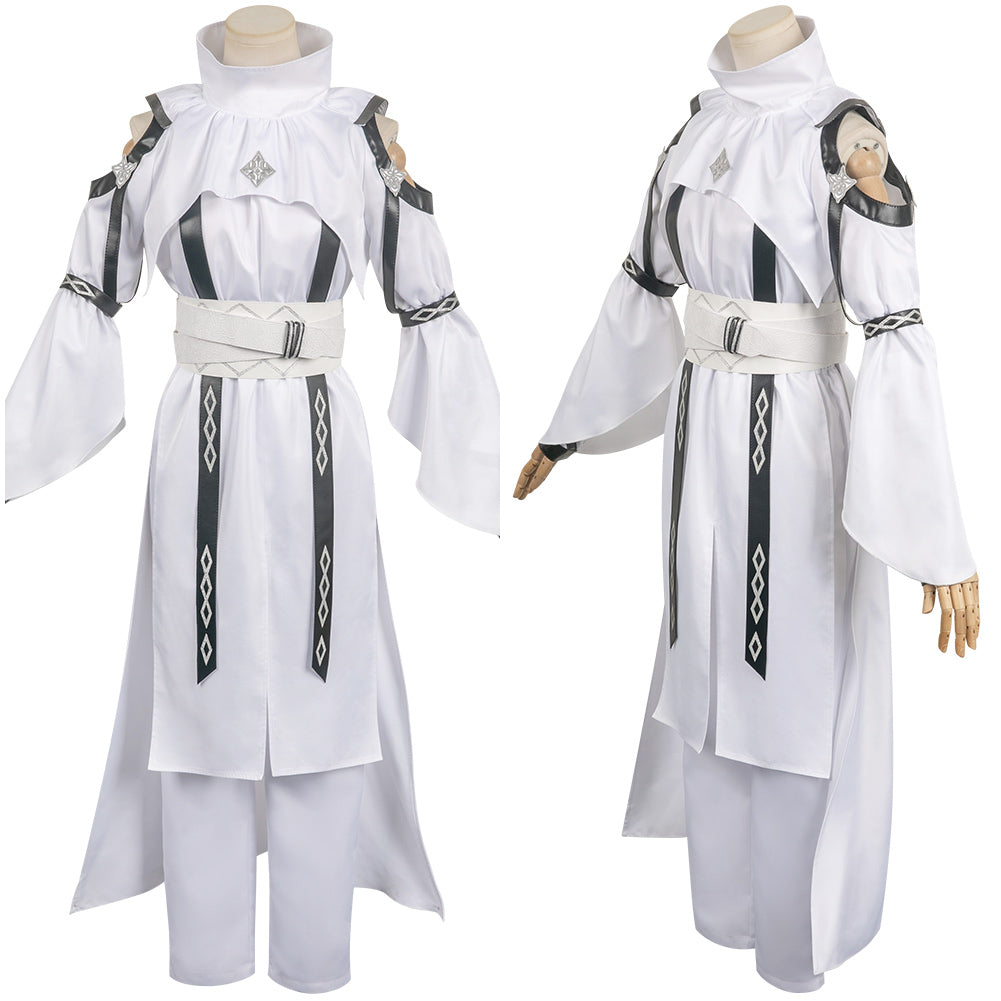 SeeCosplay Final Fantasy White Limbo Chiton Of Healing Pand?monium Set Outfits Cosplay Costume Halloween Carnival Suit