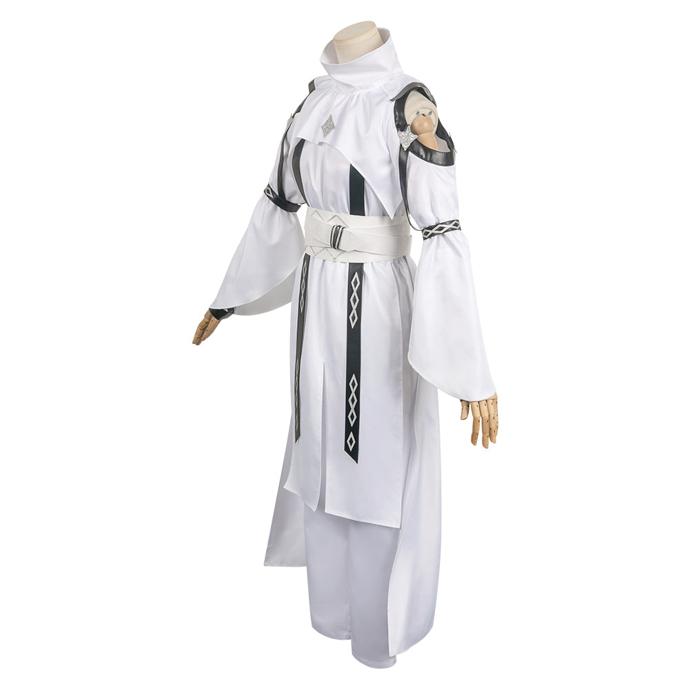 SeeCosplay Final Fantasy White Limbo Chiton Of Healing Pand?monium Set Outfits Cosplay Costume Halloween Carnival Suit