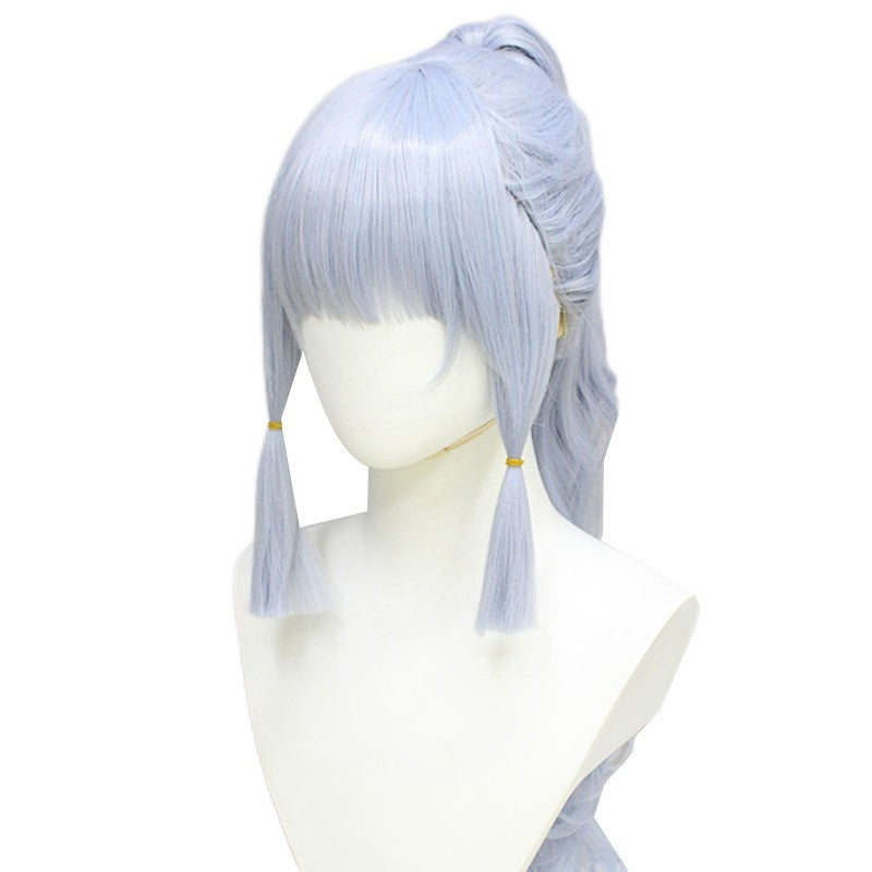 SeeCosplay Genshin Impact Kamisato Ayaka Heat Resistant Synthetic Hair Carnival Halloween Party Props Cosplay Wig