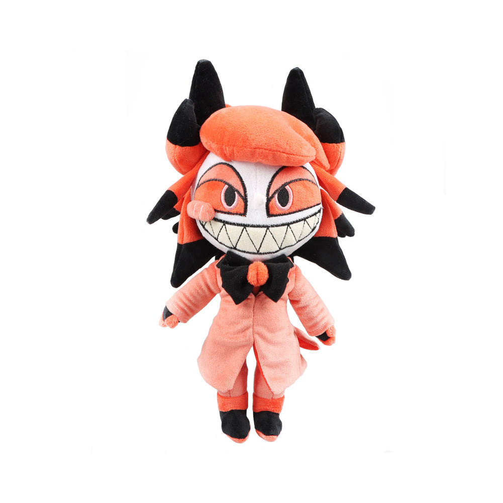 SeeCosplay Hazbin Hotel TV Alastor Cosplay Plush Toys Doll Soft Stuffed Dolls Mascot Birthday Xmas Gift