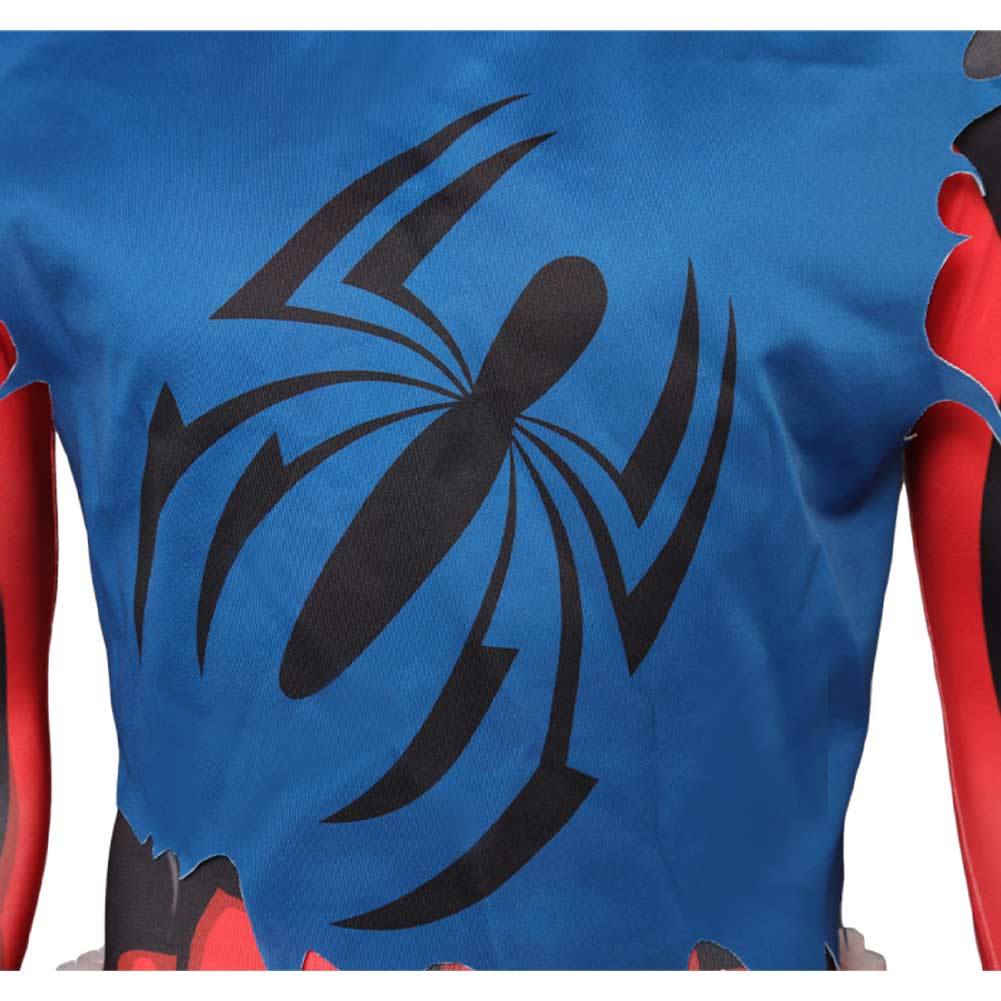 Movie Spiderman Costumes: Across The Spider-Verse Scarlet Spider Outfits Cosplay Sspider-Man Costume Suit