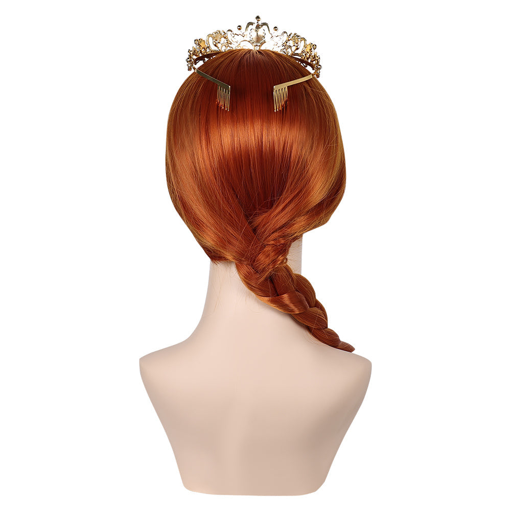 SeeCosplay Shrek Movie Fiona Cosplay Wig Crown Wig Synthetic HairCarnival Halloween Party