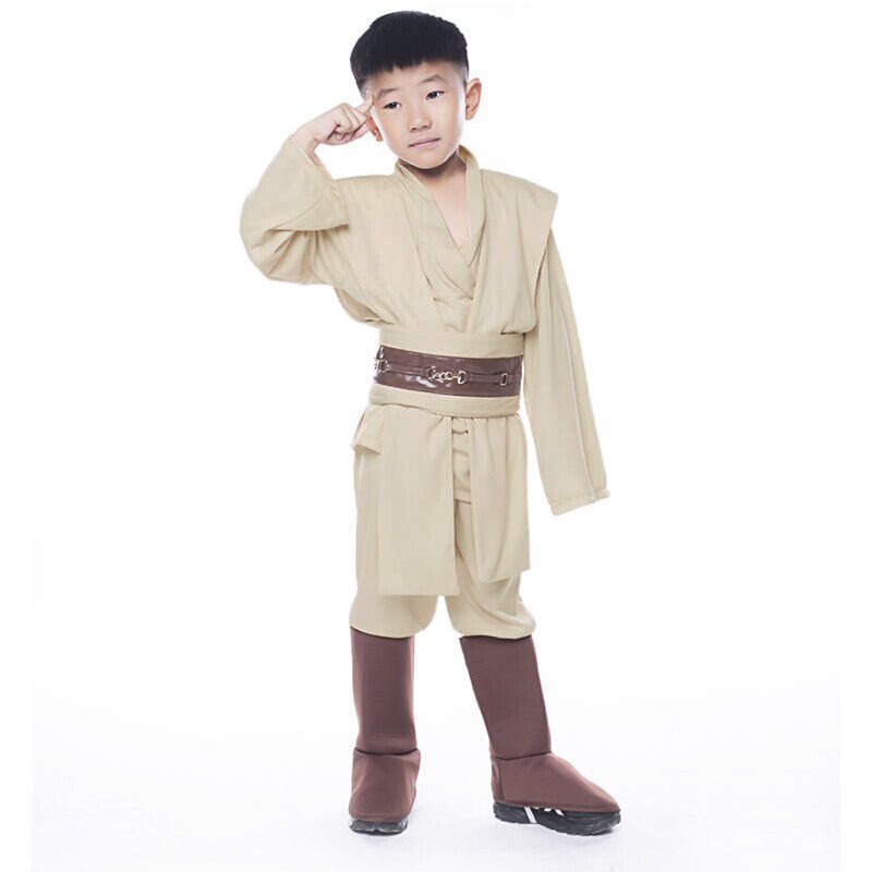 SeeCosplay Obi Wan Kenobi Jedi Child Halloween Costume SWCostume