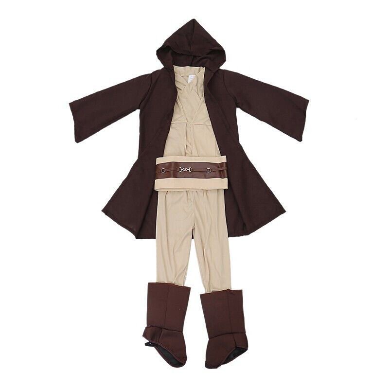 SeeCosplay Obi Wan Kenobi Jedi Child Halloween Costume SWCostume