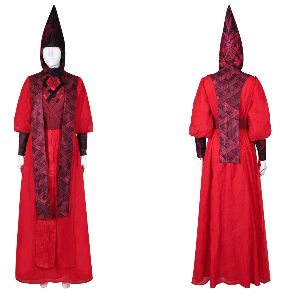 SeeCosplay The Nightsisters Witch Women Red Suit Carnival Halloween Costume SWCostume