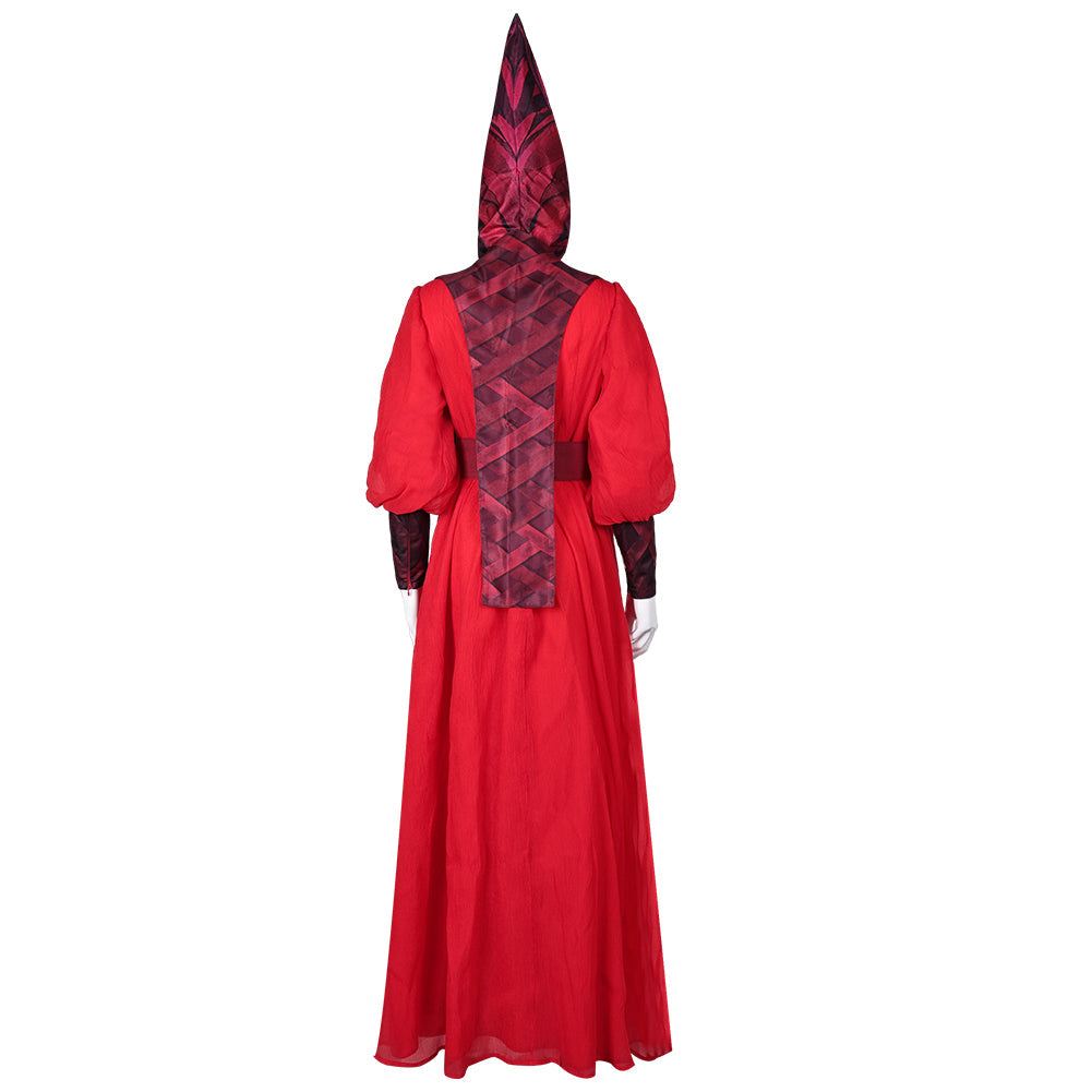 SeeCosplay The Nightsisters Witch Women Red Suit Carnival Halloween Costume SWCostume