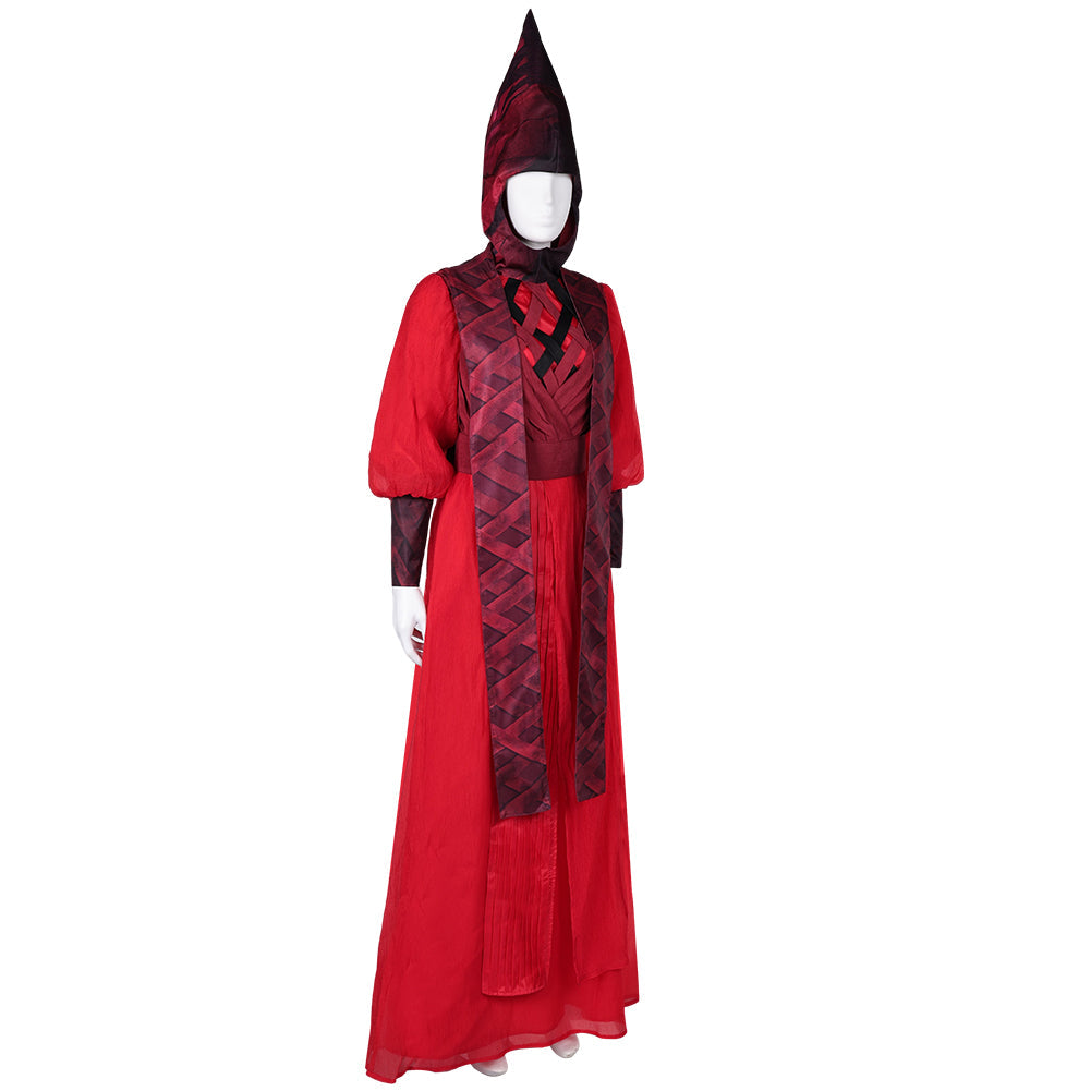 SeeCosplay The Nightsisters Witch Women Red Suit Carnival Halloween Costume SWCostume