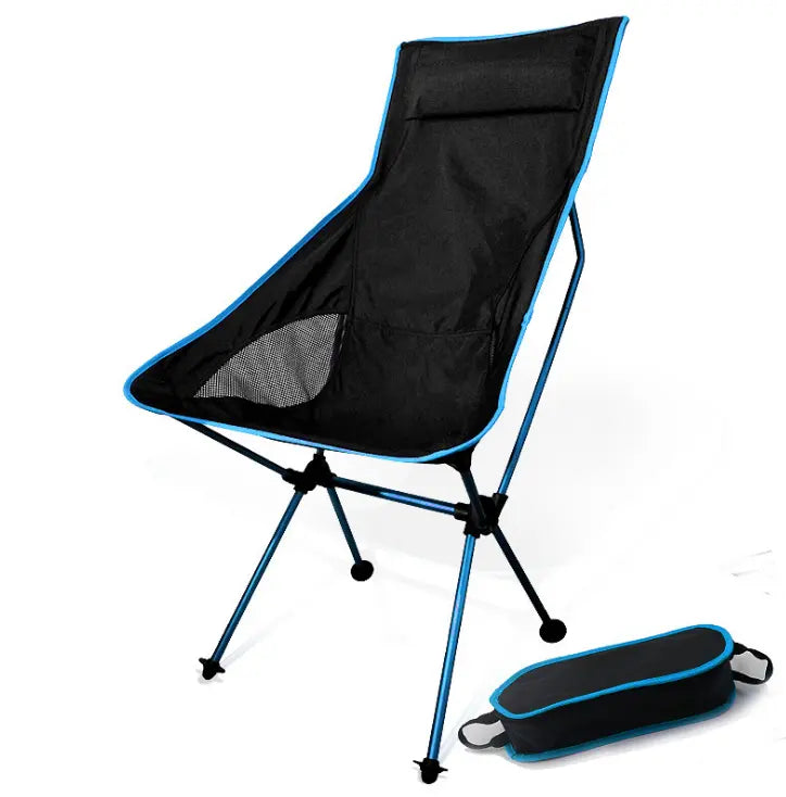 Moon 1250g Folding Chair Blue