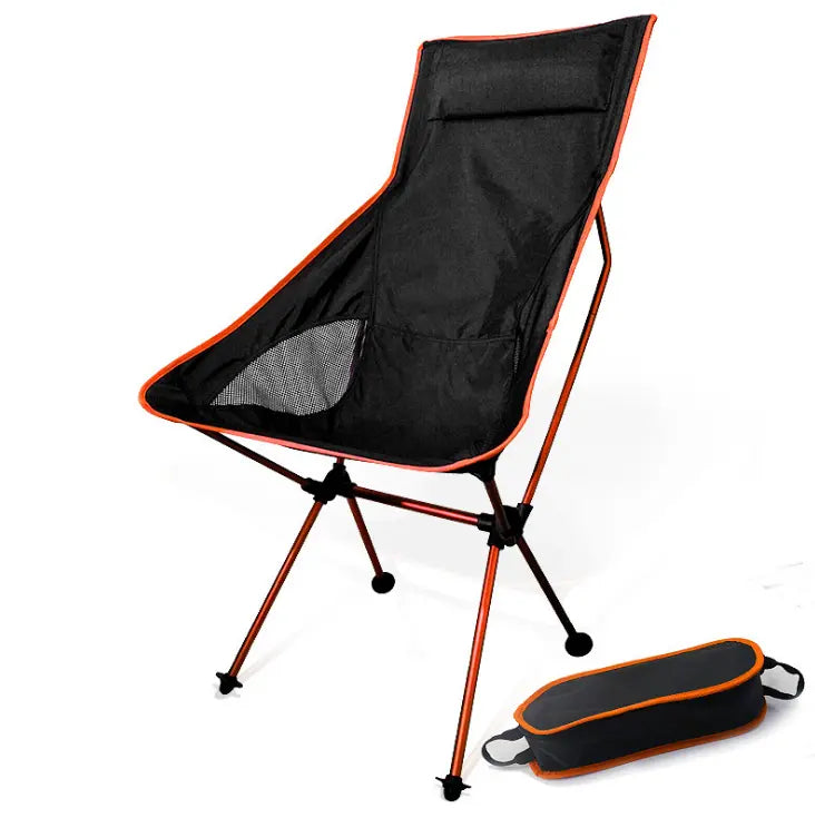 Moon 1250g Folding Chair Orange