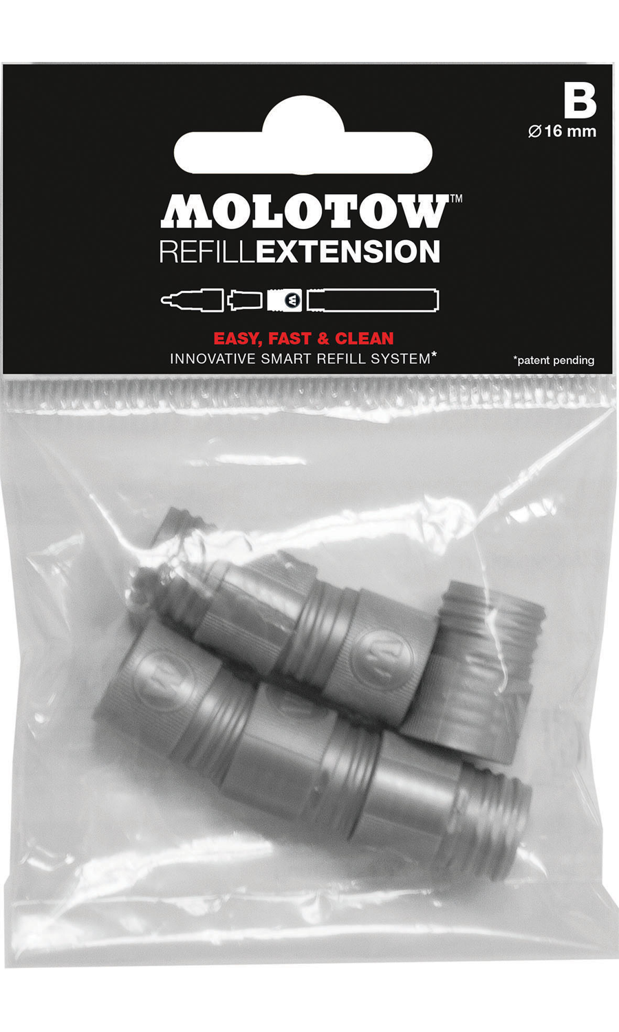 227/211EM, Series B, 6pc Refill Extension